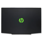 For HP Pavilion 15-CX TPN-C133 Laptop Rear Lid Back Cover LCD Top Case (Green LOGO)