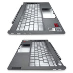 For Lenovo Thinkbook 13S 13S-IWL Laptop Palmrest Upper Case Cover (Grey) (with Fingerprint Hole)