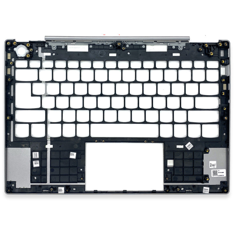 For Lenovo Thinkbook 13S 13S-IWL Laptop Palmrest Upper Case Cover (Grey) (with Fingerprint Hole)