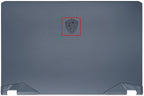 For MSI GE66 MS-1541 MS-1542 MS-1543 Laptop Rear Lid Back Cover LCD Top Case Blue (with logo)