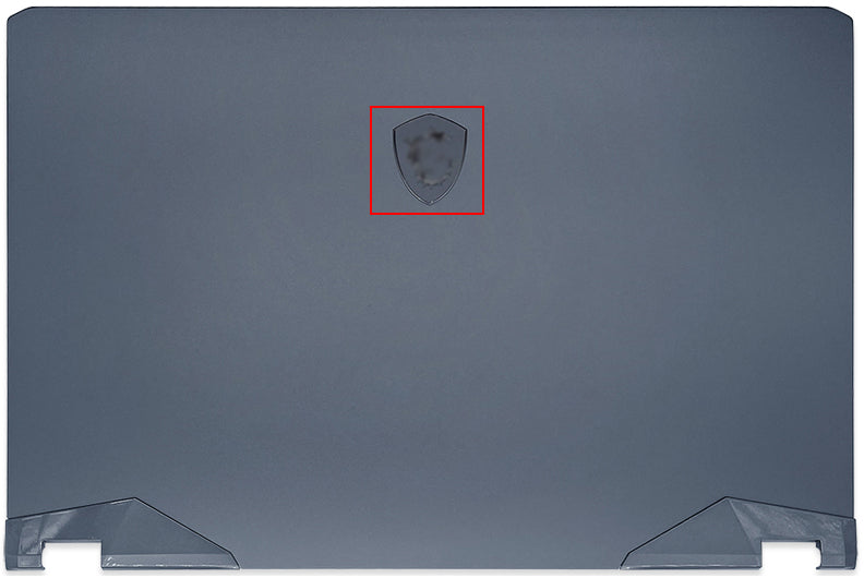 For MSI GE66 MS-1541 MS-1542 MS-1543 Laptop Rear Lid Back Cover LCD Top Case Blue (with logo)