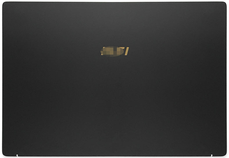 For MSI Modern 14 MS-14D1 MS-14D2 M14 Laptop Rear Lid Back Cover LCD Top Case Black(Letter Logo)