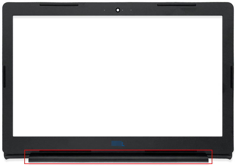 For Dell G3 15 3579 Laptop LCD Display Front Bezel Black(Blue Logo)