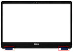 For Dell Inspiron 15 5584 Laptop LCD Display Front Bezel (with Blue Hinge Cover)