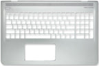 For HP ENVY 15-AS 15-AS108TU 15-AS109TU 15-AS110TU TPN-I125 Laptop Palmrest Upper Case Cover (Silver)