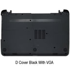 For HP 15-G 15-R R250 250 255 256 G3 TPN-C117 TPN-C113 Laptop Bottom Base Case