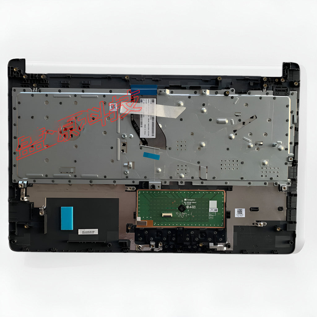 For HP 15-BS 15T-BS 15-BW 15Z-BW 250 G6 255 G6 Laptop Palmrest Top Case with Touchpad Keyboard (Black)